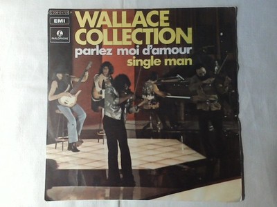 WALLACE COLLECTION Parlez moi d'amour 7'' ITALY UNIQUE PICTURE SLEEVE