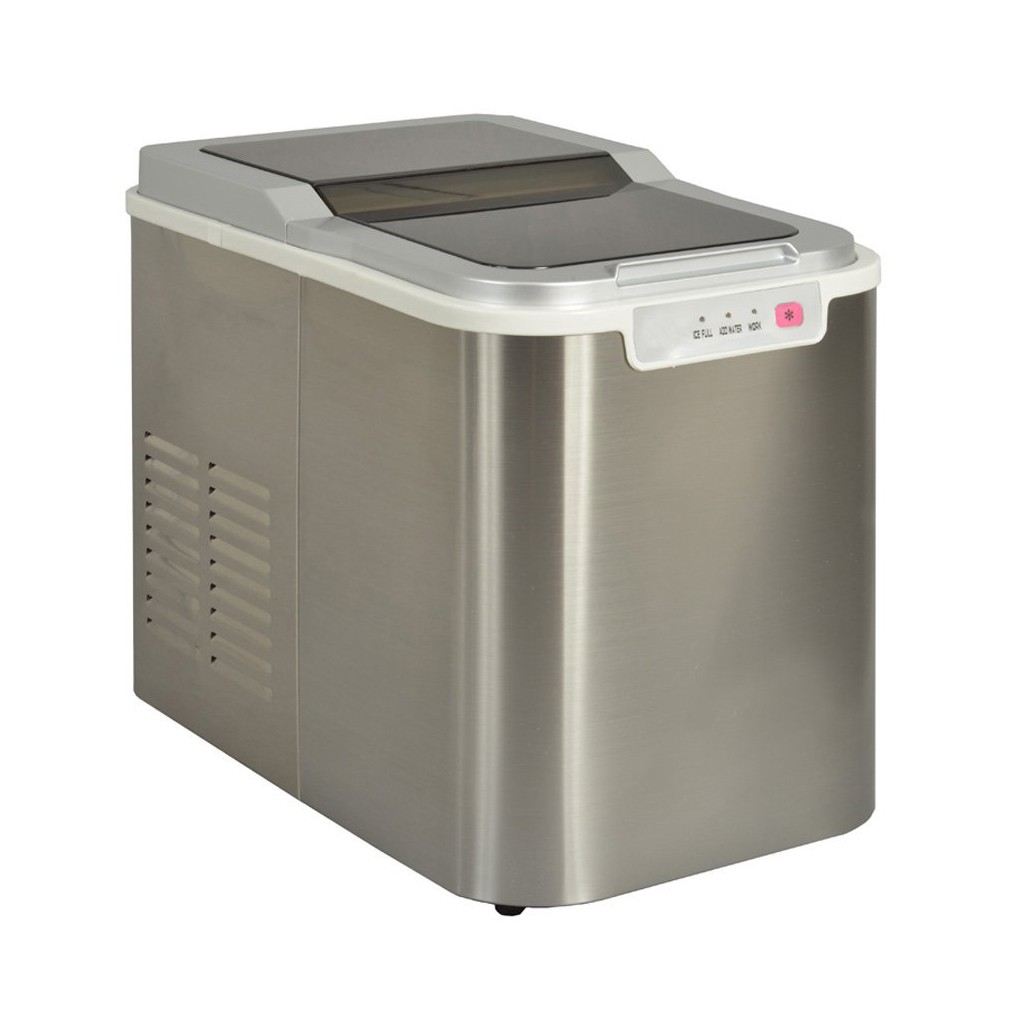 Machine à Glaçons Autonettoyante Kitchen Chef 140w en Acier