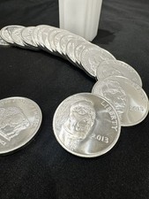 1oz Silver 2013 Round .999 Fine Bullion US $1 Proof Coin Buffalo Uncirculated BU