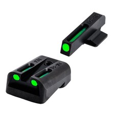 TRUGLO TFO Tritium Fiber-Optic Sight Durable Snag-Resistant Glowing Night S...