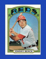 1972 Topps Set-Break #433 Johnny Bench EX-EXMINT *GMCARDS*