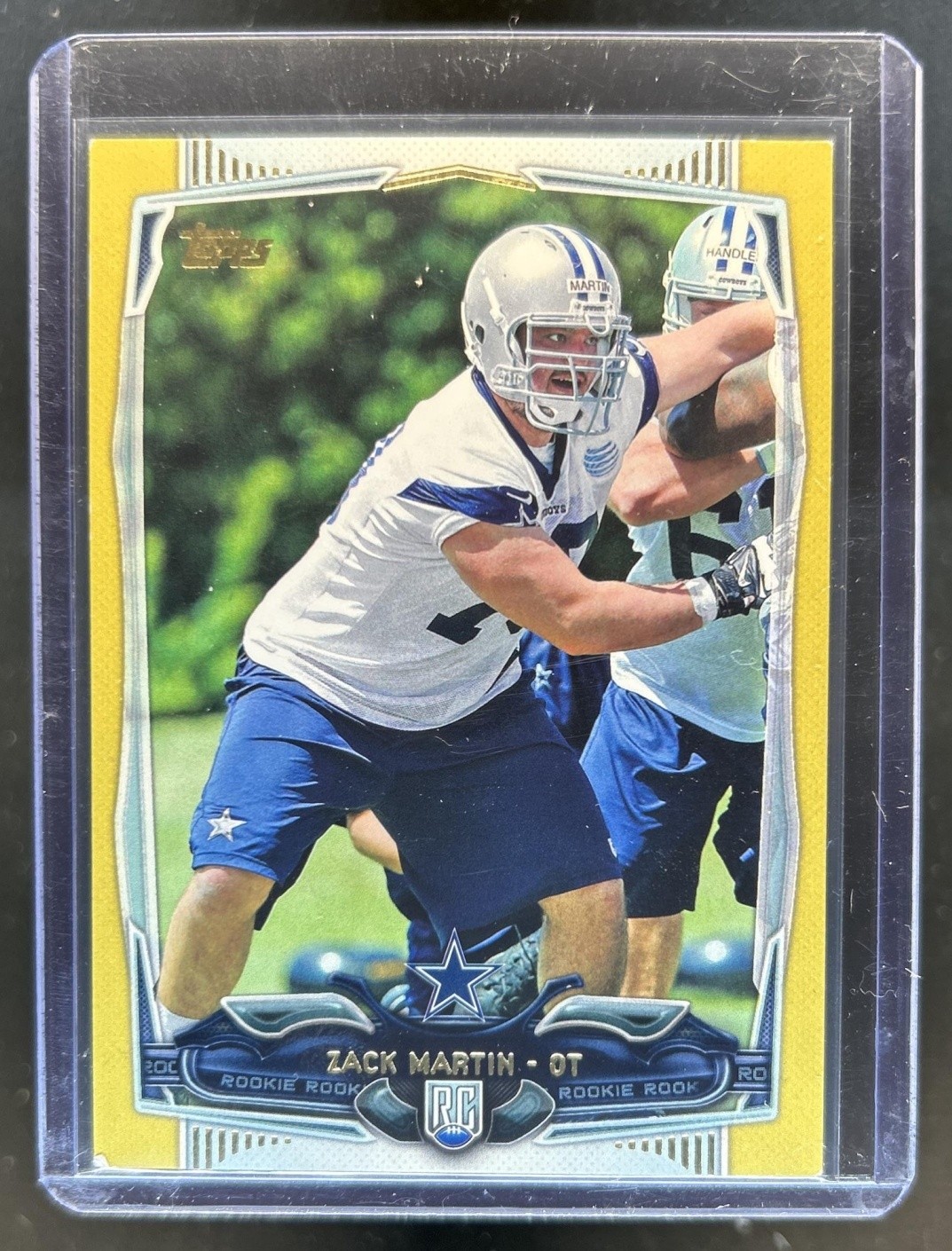 Zack Martin Topps #406 Gold