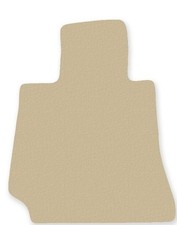 Velour FAHRER Fußmatten für Mercedes CLS II C218, X218 2010-2018, Beige x14 Rand