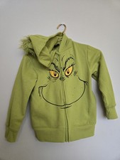 Children's Clothing Grinch Hoodie Sweatshirt Size 8 Boy's Girl's Unisex Youth