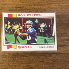 1973 Topps #350 Ron Johnson New York Giants 1973