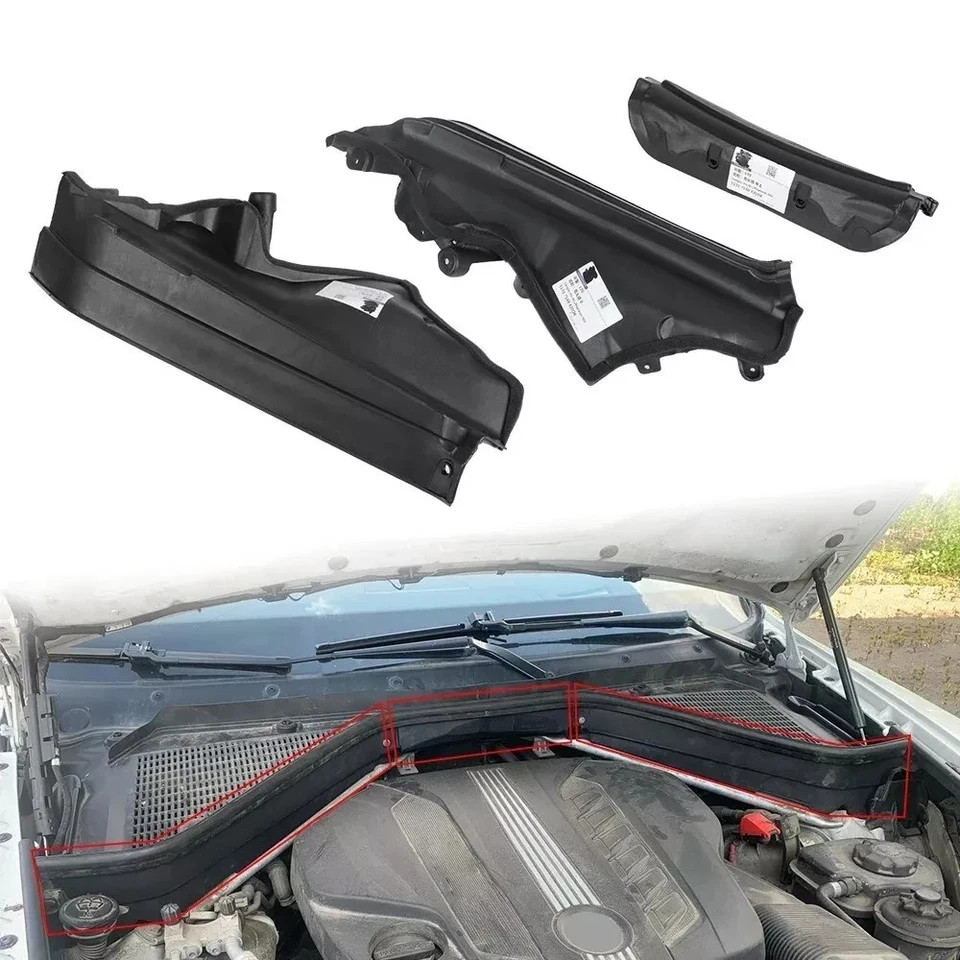 Cloison compartiment avant BMW X5 E70 plastique injecté premium ajustement parfait