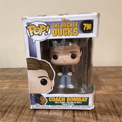 #ad Funko Pop Vinyl Coach Bombay 790 The Mighty Ducks Figure w Protector $23.99