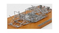 CMC M122 Maserati - Rahmen - Typ 61 Birdcage Chassis 1960 - Silber - 1/18