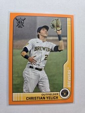 2021 Topps Big League Orange #104 Christian Yelich AA74