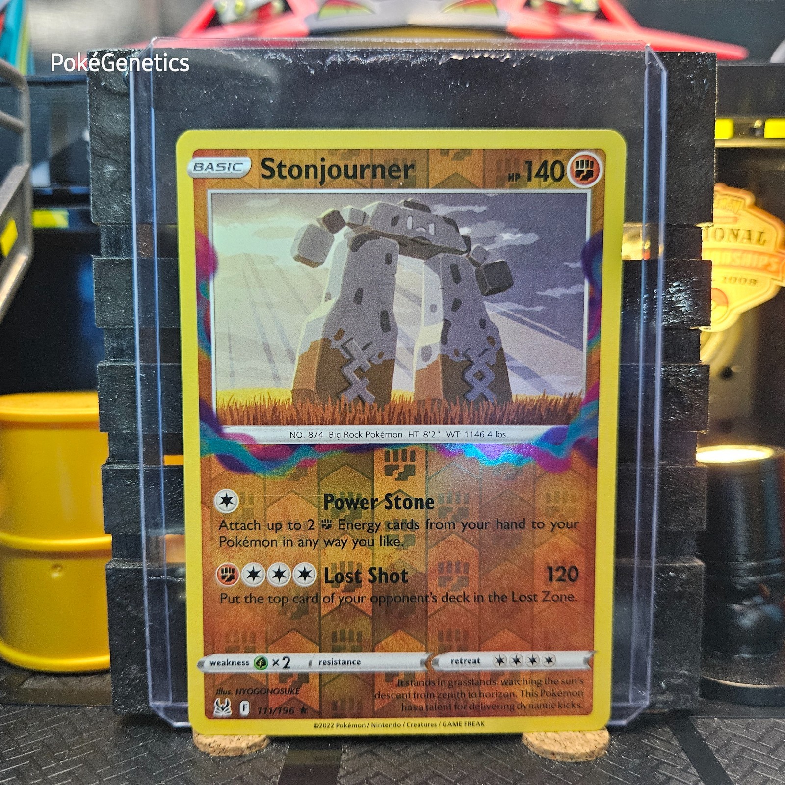 Stonjourner Lost Origin Reverse Holo Pokémon TCG 111/196 Sword & Shield SWSH11