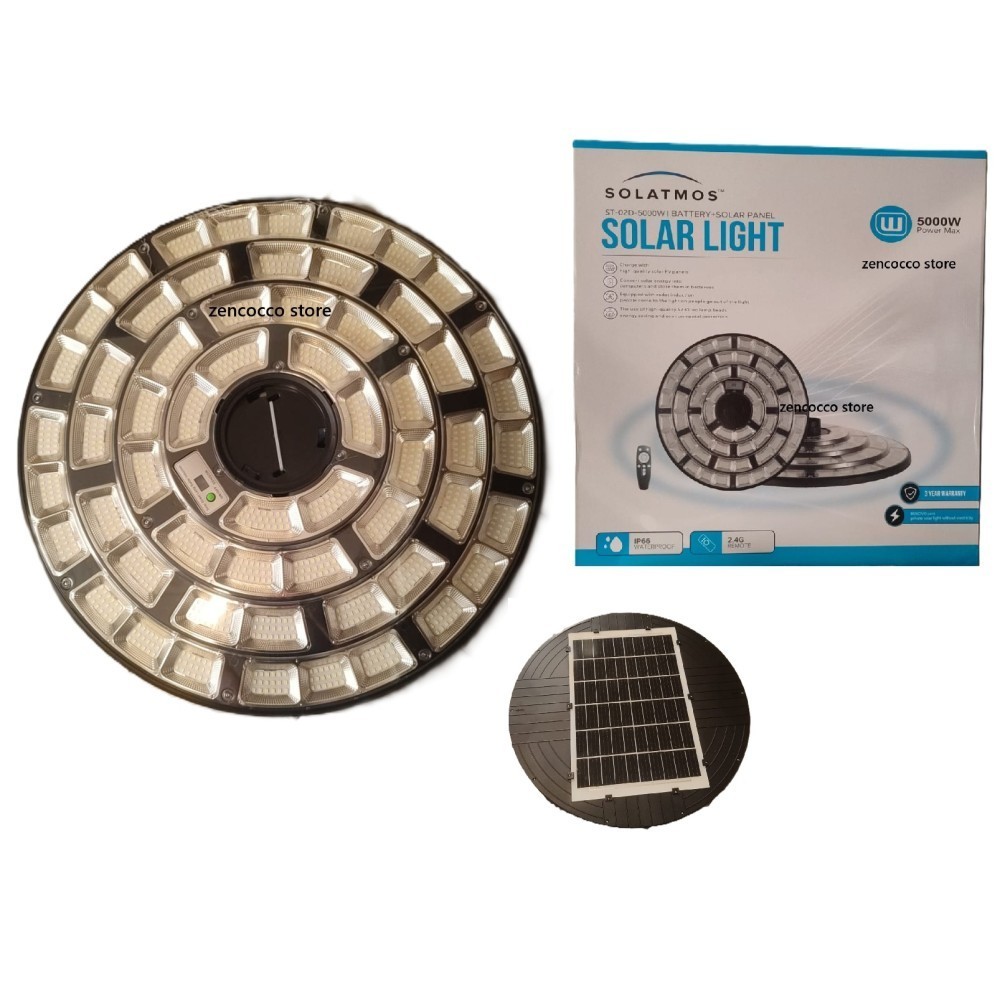 Illumina il Tuo Mondo con il Lampione Solare UFO 5000W LED - Luce IP66