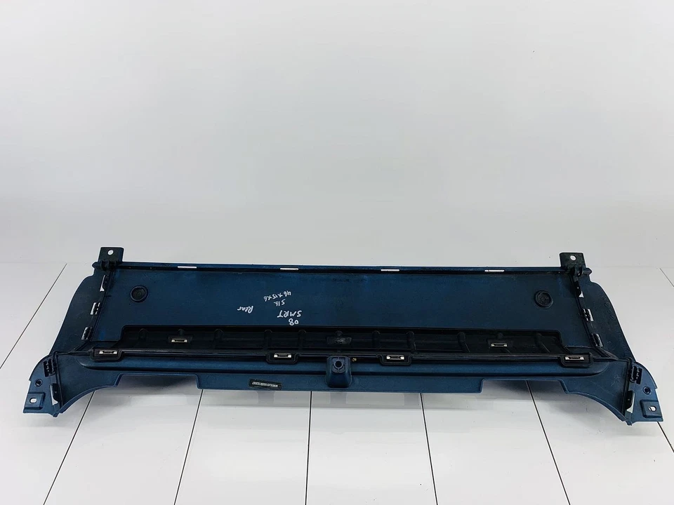 08-13 SMART FORTWO PARACHOQUES TRASERO CENTRO INFERIOR CUBIERTA PANEL ELÉCTRICO AZUL OEM Foto 4 de 4