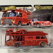 Hot Wheels Car Culture Team Transport Ferrari 250 GTO Red 1:64 Diecast