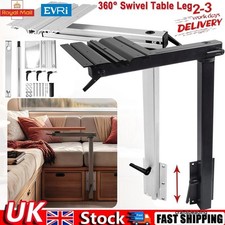 360° Adjustable Swivel Table Leg Swing Out Arm for Campervan Caravan Boat Yacht
