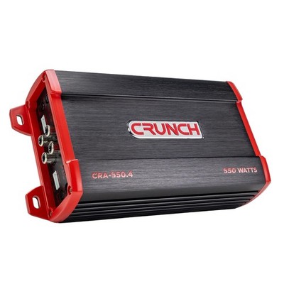 CRUNCH CRA-950.4 CRA Series 950 Watt Four Channel Amplifier 115x4 @ 4OHM, 235...