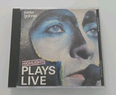 peter gabriel - cd highlights (plays live) (kein Barcode, wie neu)