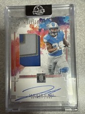 2025 Panini Impeccable Extravagance Jamhyr Gibbs On Card Auto Patch #02/75