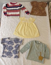 Bundle Of Baby Girls Clothes Age 9-12 Months