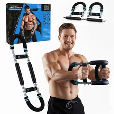 Twister Arm Trainer Adjustable 60 100 lbs Chest Exerciser Home Gym Workou...