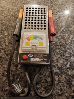 MTD Tools Battery Tester 6volt/12volt ATD 5495 Tested And Works