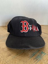 Boston Red Sox Black Hat New Era MLB Adult Size 7 5/8 Fitted Baseball Cap