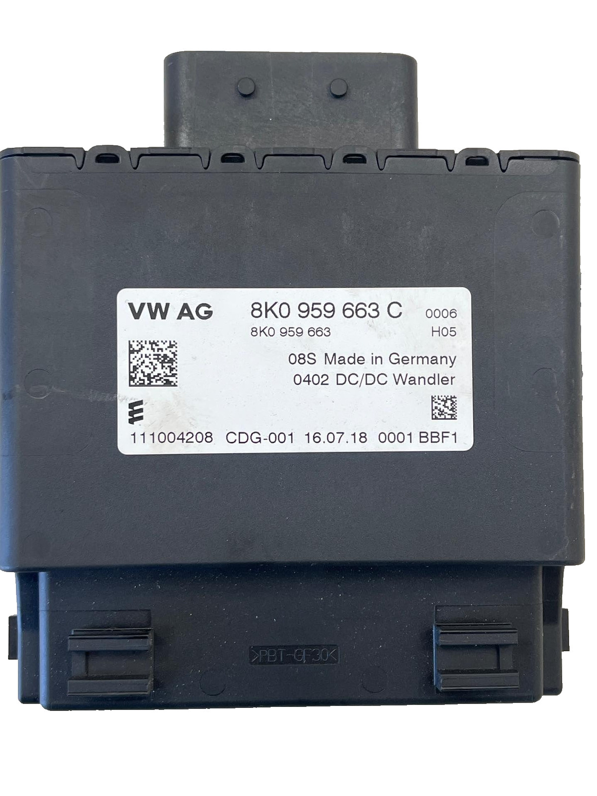 Voltage Regulator Stabilizer Control Module 8K0959663C LAMBORGHINI HURACAN 19