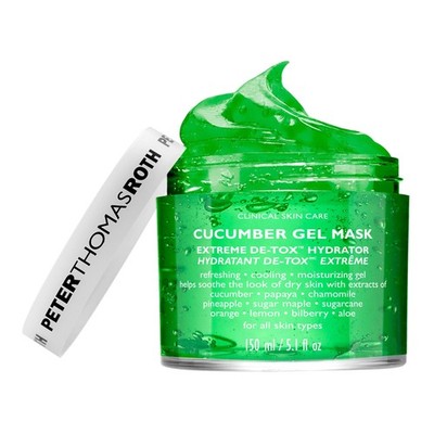 Cucumber Gel Mask Extreme De Tox Hydrator Peter Thomas Roth