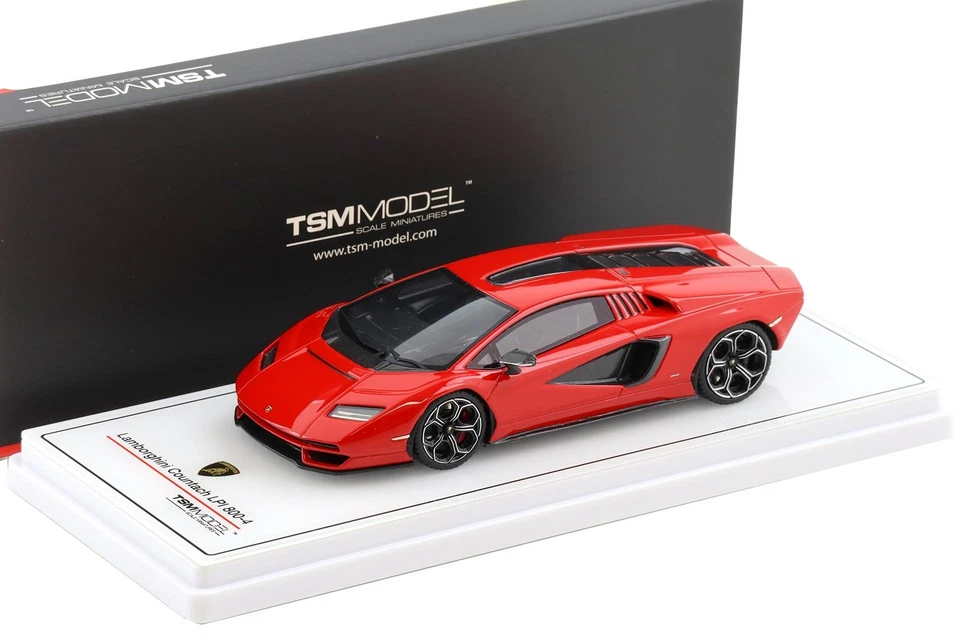 Lamborghini Countach LPI 800-4 Rosso Mars Échelle 1 43 TSM430782