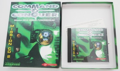 Command & Conquer Mission CD 2 Vergeltungsschlag PC CD ROM BIG BOX boxed CIB OVP