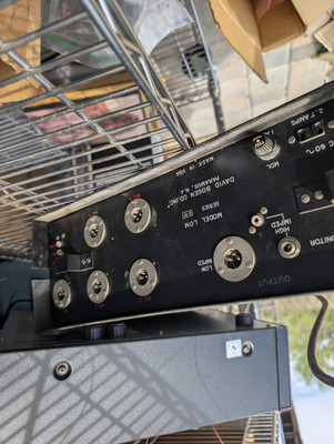 Bogen L60M Tube Amplifier with VU Meter - Model L60M MPN L60M