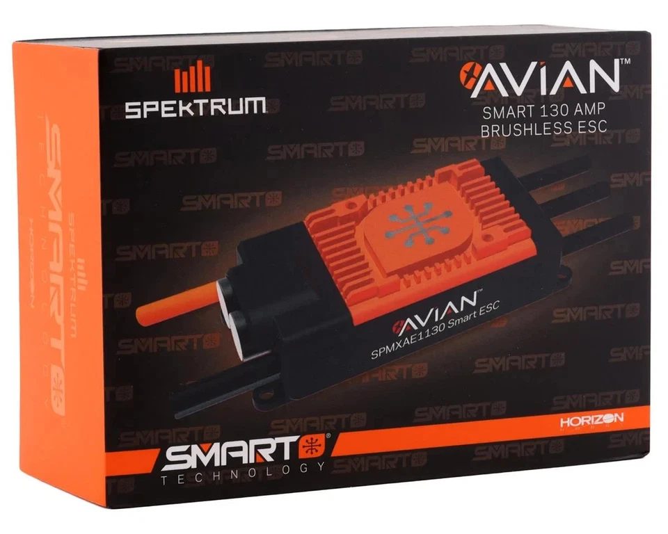 Spektrum RC Avian 130A 6S Brushless Smart ESC (Version A) For E-flite Viper 90mm - Image 2 of 4