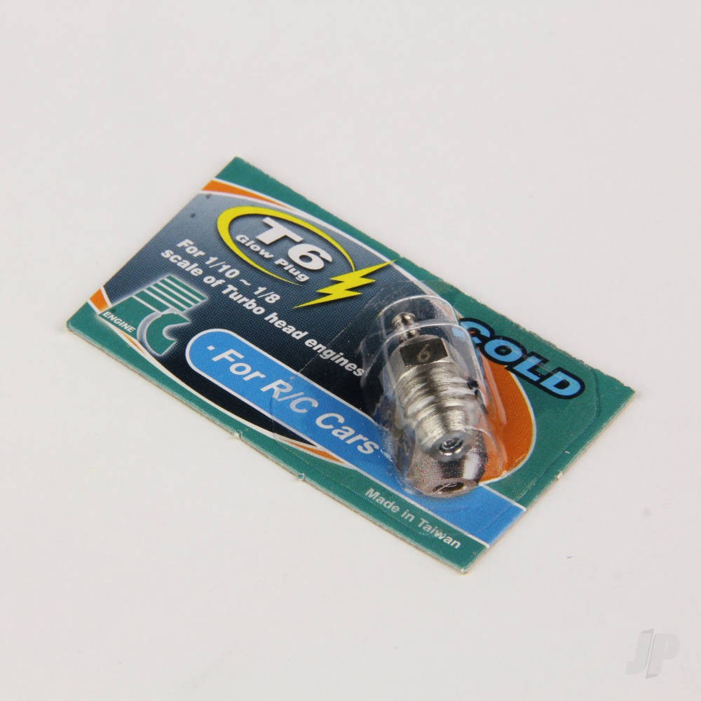 Force Glow Plug for Nitro Engines Turbo T6 Cold