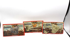 3 HIGHLANDER Toy  Miniature Military Hobbies: Machinegun Anti tank- 1970s NEW