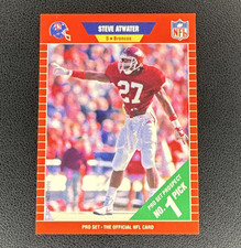 Pro Set 1989 Steve Atwater Rookie #492 Denver Broncos NFL Football Card R39. rookie card picture