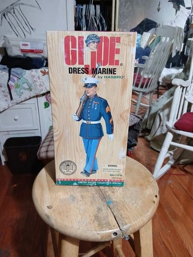 G.I. Joe Dress Marine Collector's Edition 12" Toys R Us Stickers