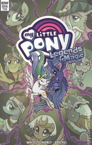 My Little Pony Legends of Magic Annual 2018 FN/VF 7.0 Stock Image