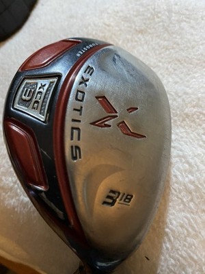 Tour Edge Exotics Xcg-V 18° 3 Hybrid Cobra NV HL 65 Aldila Reg Flex Mid Kick 41 