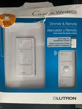 Lutron Caseta Smart Dimmer Switch & Remote Kit LED Wall & Ceiling Lights 8246/OB