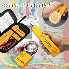 Wire Tracer Circuit Tester w/Tone Generator Probe Kit Cable Signal LocatorTester