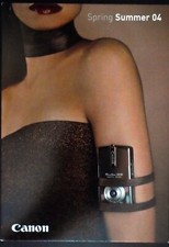 Canon PowerShot SD10 Digital ELPH, Spring – Summer 04, Advertising Postcard
