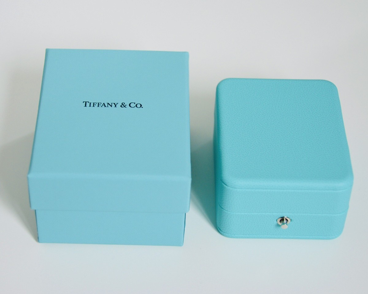Turquoise Jewellery Box for Tiffany Co Pendant Necklace Bracelet