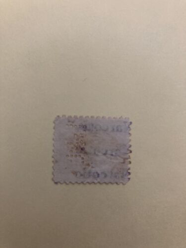 Estampilla estampada a mano de impuestos sobre narcóticos azul de 3 líneas RJA14. - Imagen 2 de 3