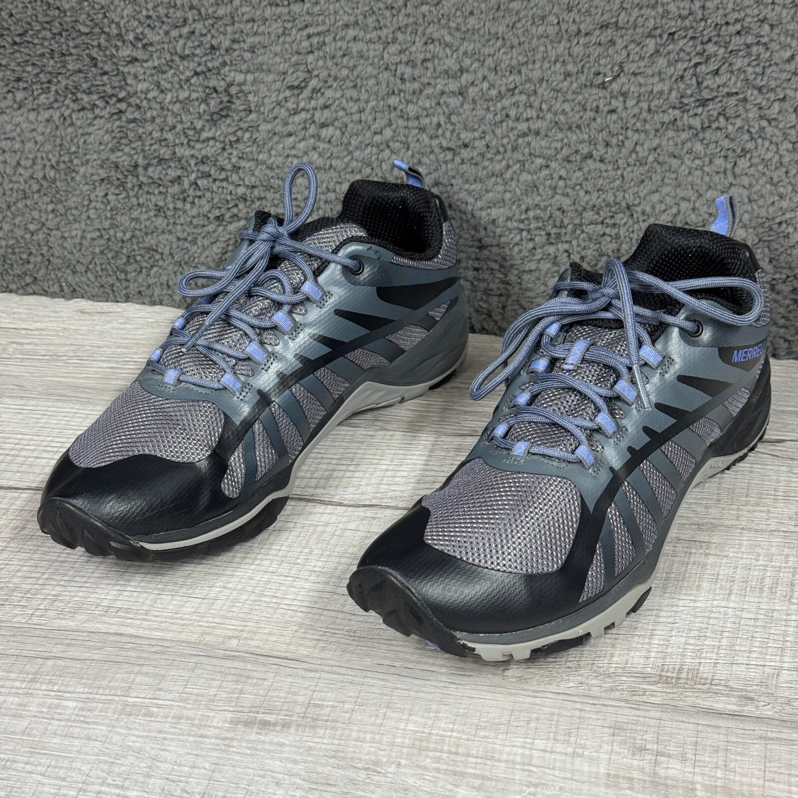 Scarpe Merrell Donna 11 Us Grigio Siren Edge Q2 Atletica Trail Escursionismo Sneakers