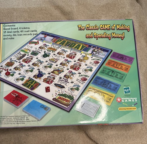 PAYDAY GAME 2004 HASBRO Open But Not Played - Picture 5 of 10