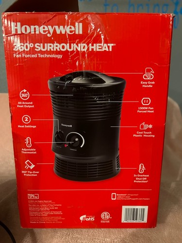 Honeywell HHF360V 360 Surround Fan Forced Heater - Picture 5 of 10