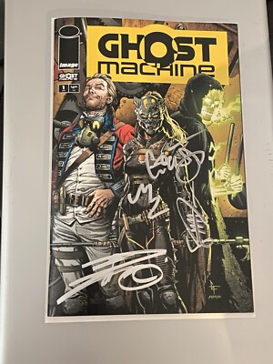Ghost Machine #1 - Signed x4 Geoff Johns, Maytal Zchut, Lamont Magee, Danny Miki