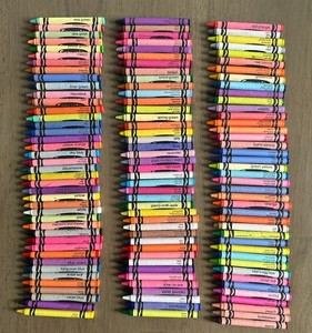 Crayola Crayons Random Mix Some Rare Retired Discontinued Colors Lot of 24