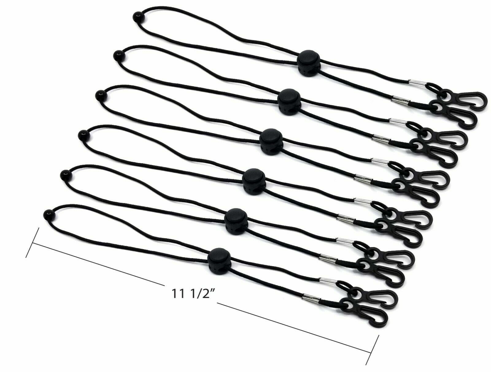 6pcs Adjustable Face Mask Lanyard Cord with Clips Face mask Holder Strap eBay
