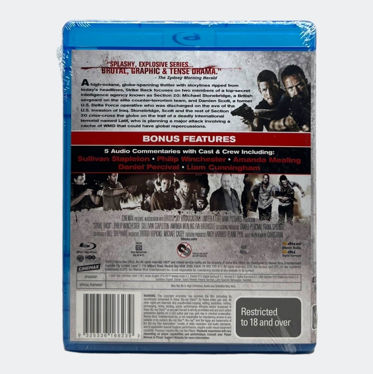 Strike Back (Project Dawn): Cinemax Season 1 Blu-ray - Region B