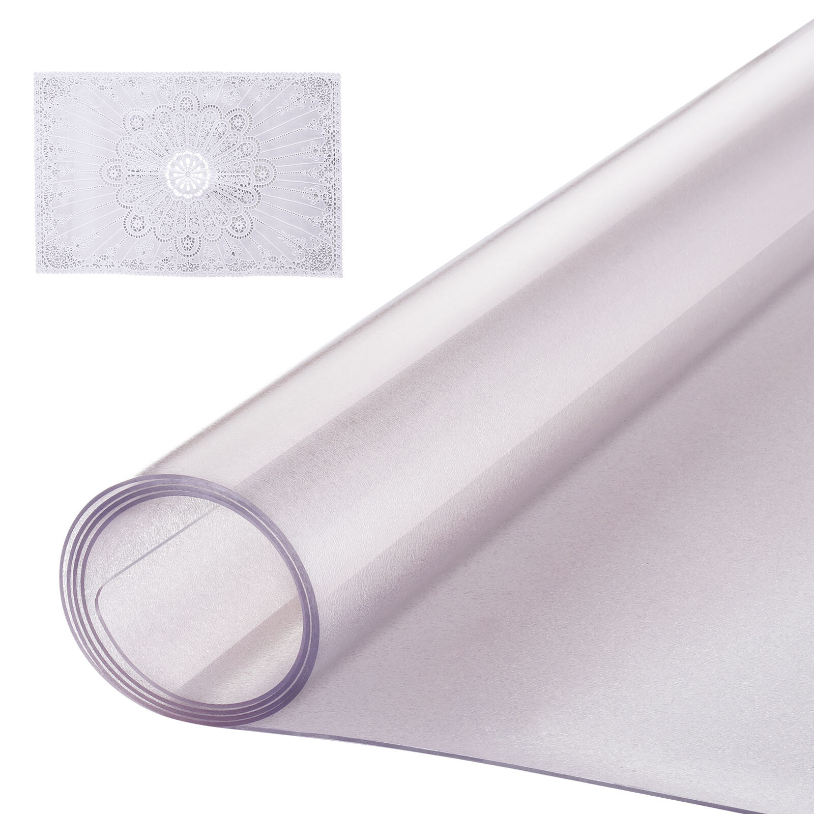 Protection de table PVC VEVOR nappe transparente bureau film protège table